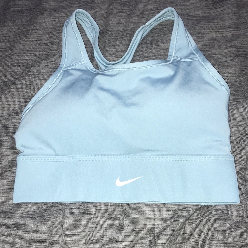 Nike Women's Light Blue Sports Bra